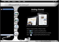 4Easysoft iPad Manager 3.2.10 screenshot